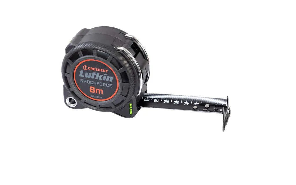 Crescent Lufkin Shockforce Nite Eye Tape Measure 8m x 30mm