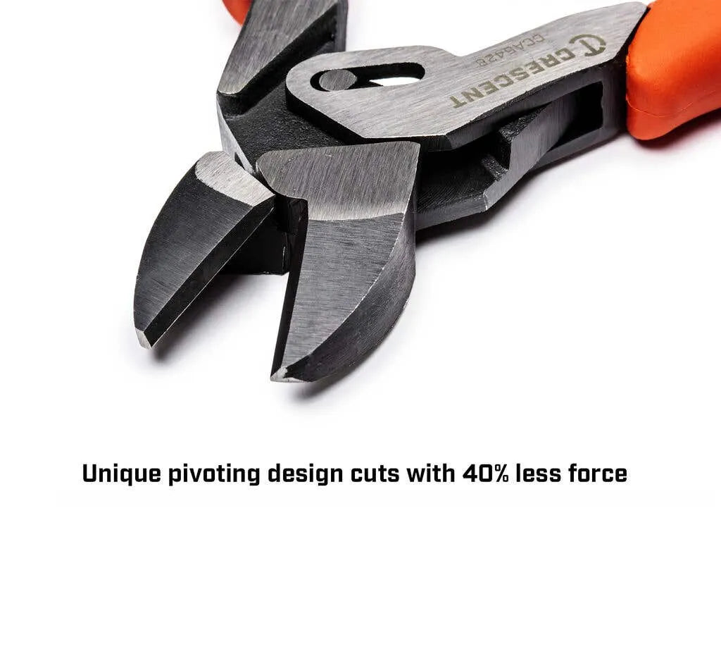Crescent Pivot Action Dual Material Diagonal Compound Cutting Pliers 200mm