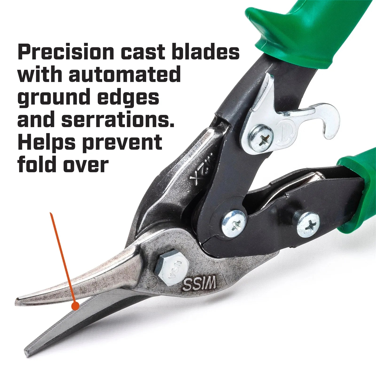 Crescent Wiss Metalmaster Aviation Snips Right Cut 248mm M2RAU