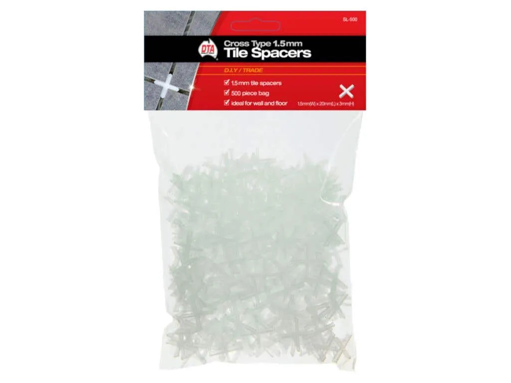 DTA Spacer Tile Lugs 1.5mm - 500 Piece