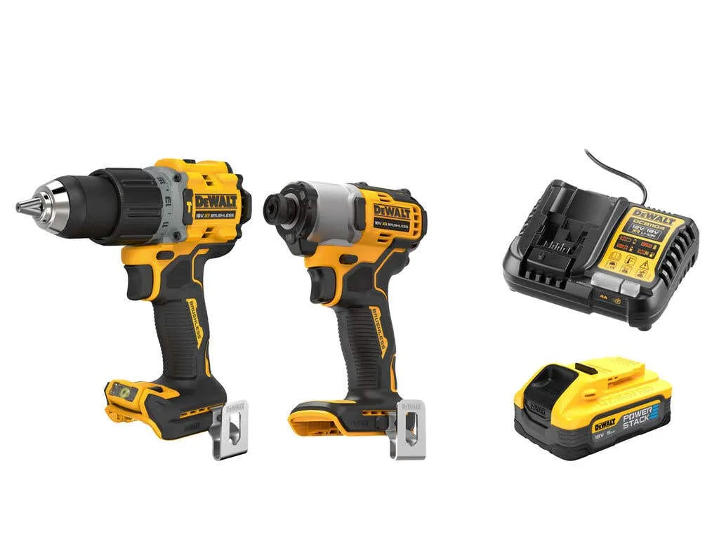 DeWalt 18V XR POWERSTACK 5.0Ah Combo Kit - 2 Piece DCK2049H1- x E