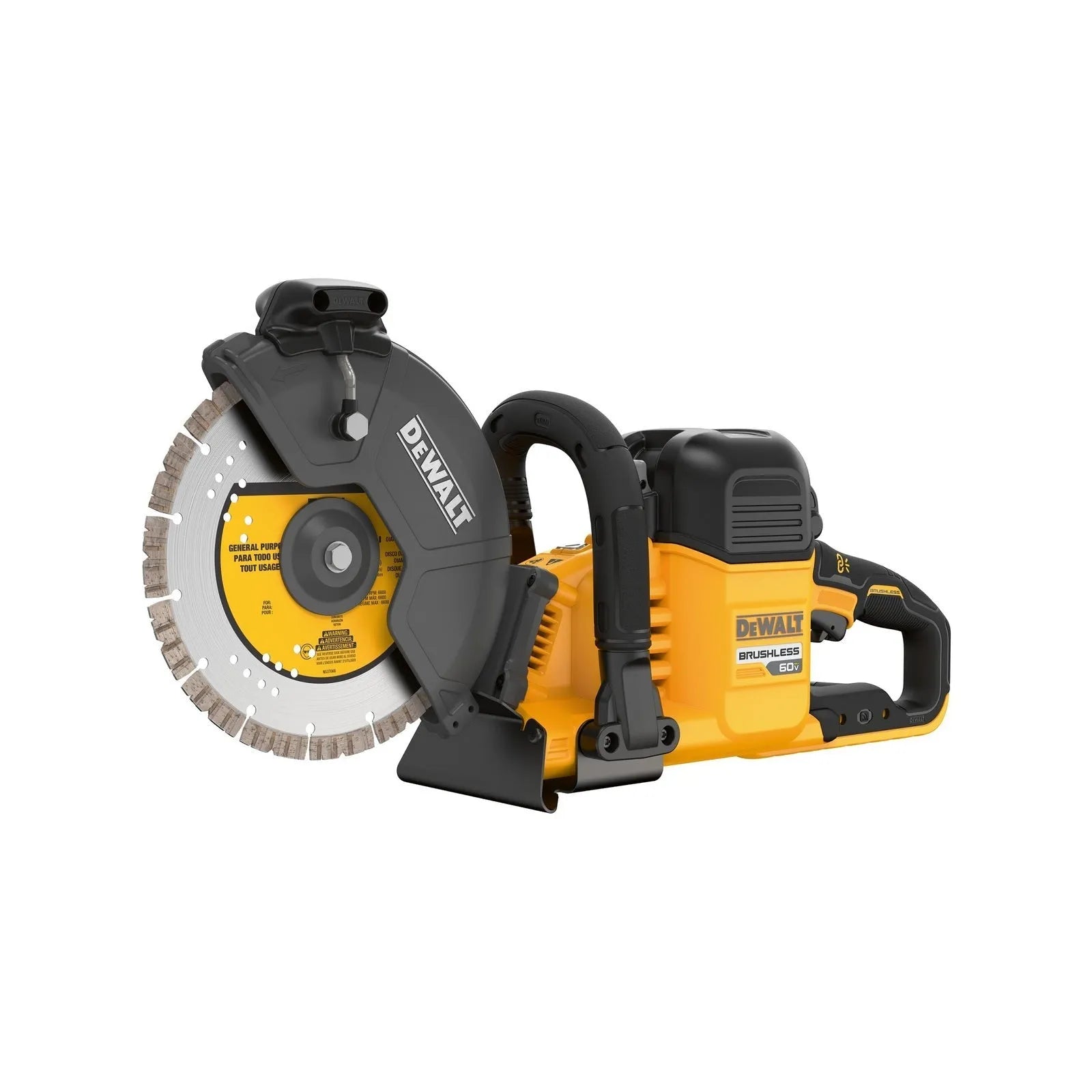 DeWalt 54V XR Flex VOLT Concrete Cut Off Saw 9.0Ah Kit DCS691 x 2- x E