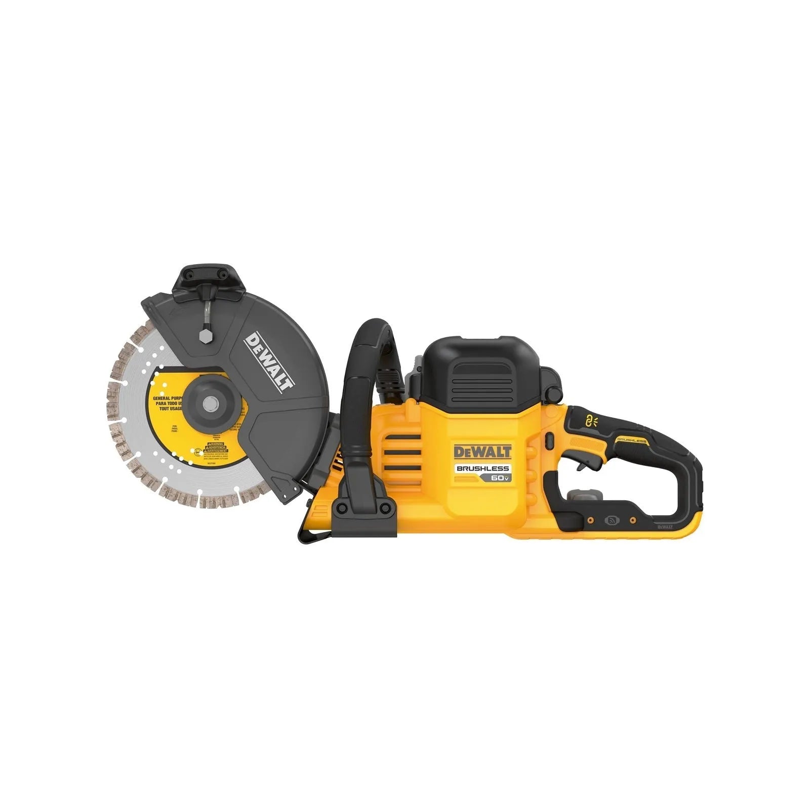 DeWalt 54V XR Flex VOLT Concrete Cut Off Saw 9.0Ah Kit DCS691 x 2- x E