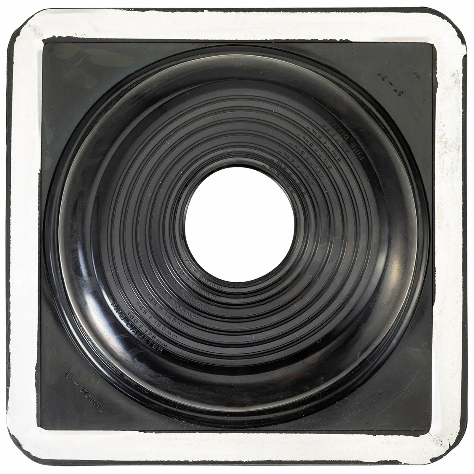Deks 75 - 175mm Black Dektite Premium Roof Flashing