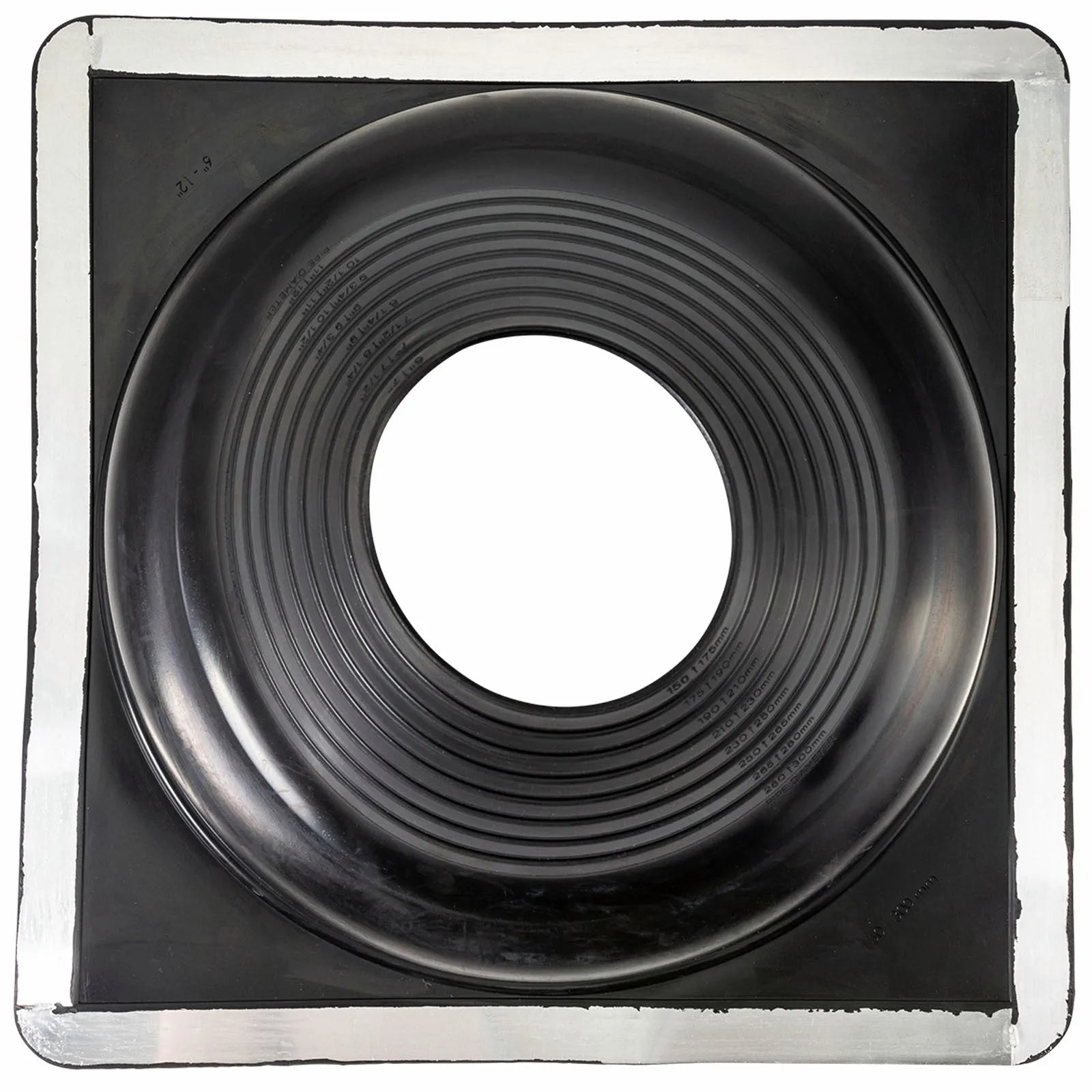 Deks Roof Flashing 150-300mm Black