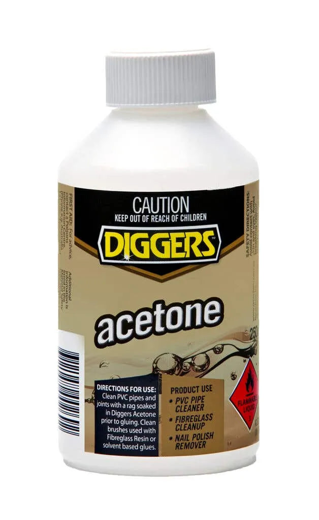 Diggers Acetone 250ml