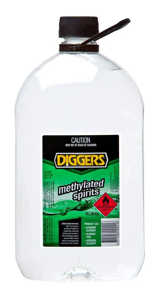 Diggers Methylated Spirits 4L