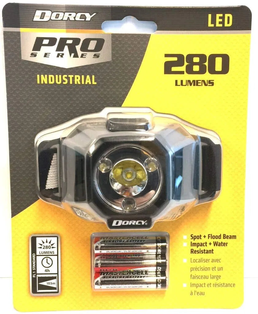 Dorcy Industrial Headlamp 280 Lumen
