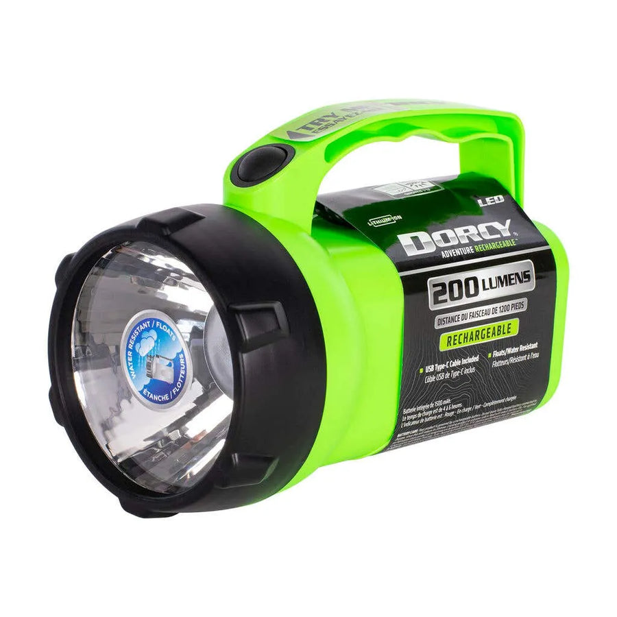 Dorcy Lantern Floating USB Rechargeable 200 Lumens