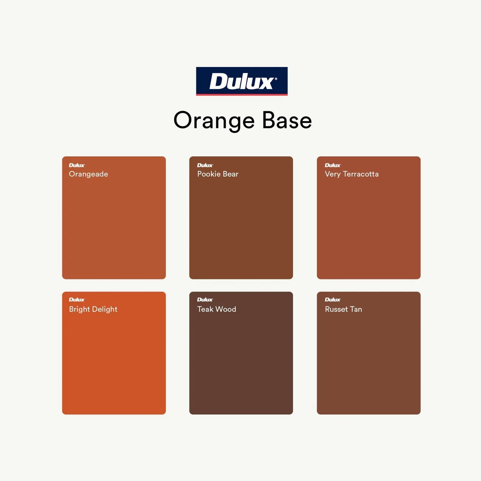 Dulux 1L Wash&Wear Low Sheen Orange Interior Paint