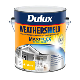 Dulux 2L Vivid White Gloss Weathershield Exterior Paint