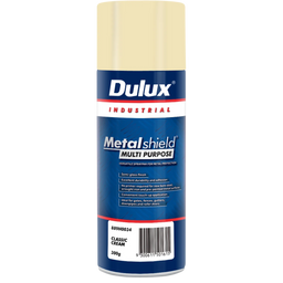 Dulux 300g Metalshield Multipurpose Spray Paint Classic Cream