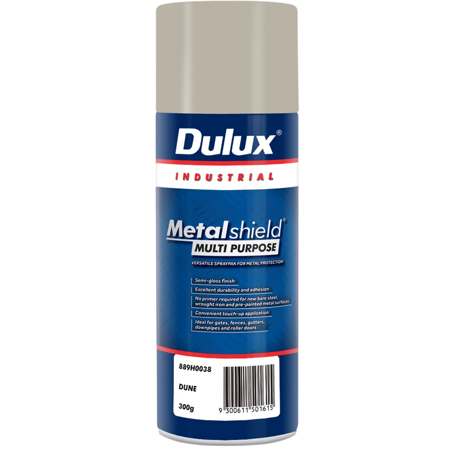Dulux 300g Metalshield Multipurpose Spray Paint Dune