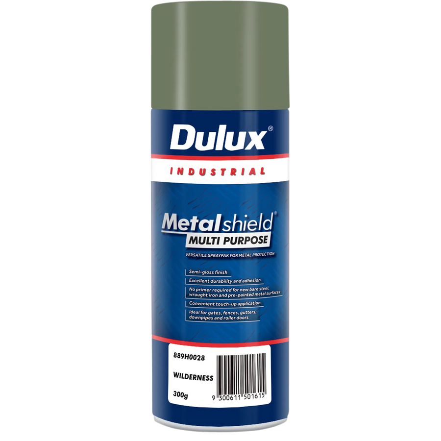 Dulux 300g Metalshield Multipurpose Spray Paint Wilderness