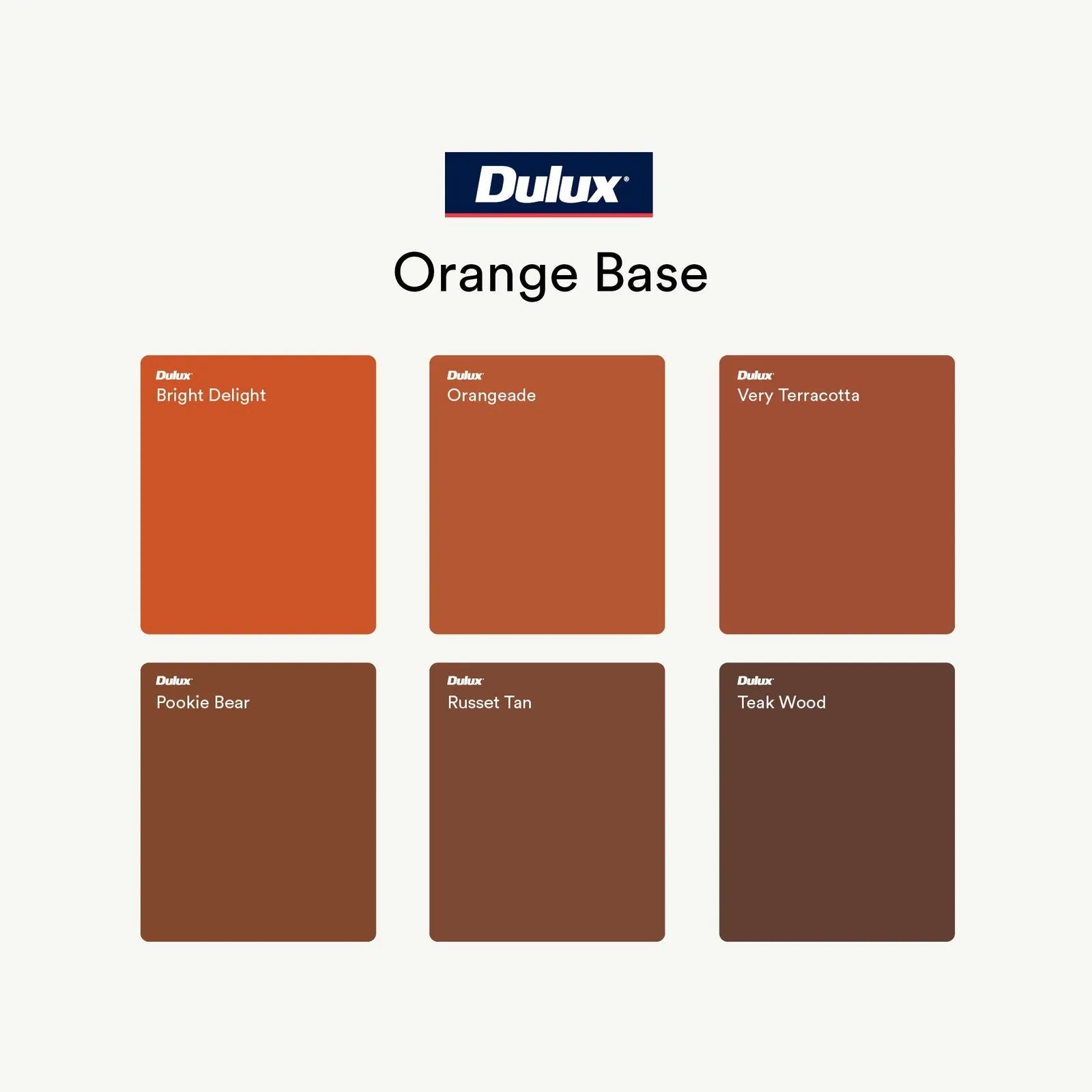 Dulux 4L Orange Low Sheen Weathershield Exterior Paint