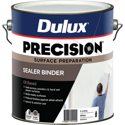 Dulux 4L PRECISION White Sealer Binder