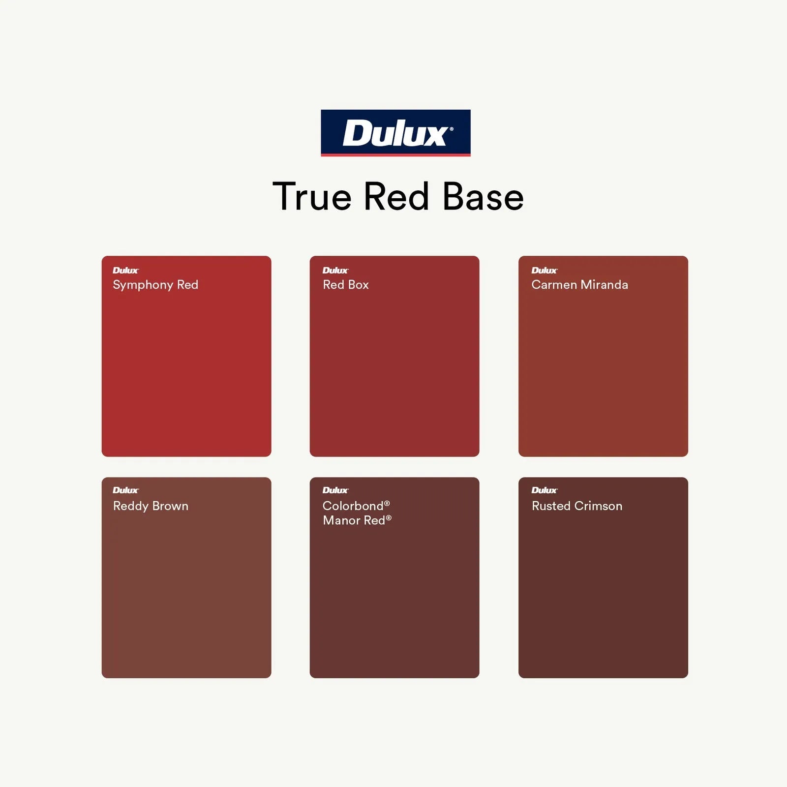 Dulux 4L True Red Low Sheen Weathershield Exterior Paint