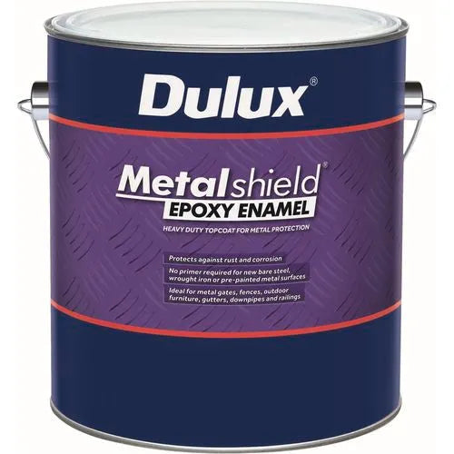 Dulux 500ml Metalshield Epoxy Enamel Flat White