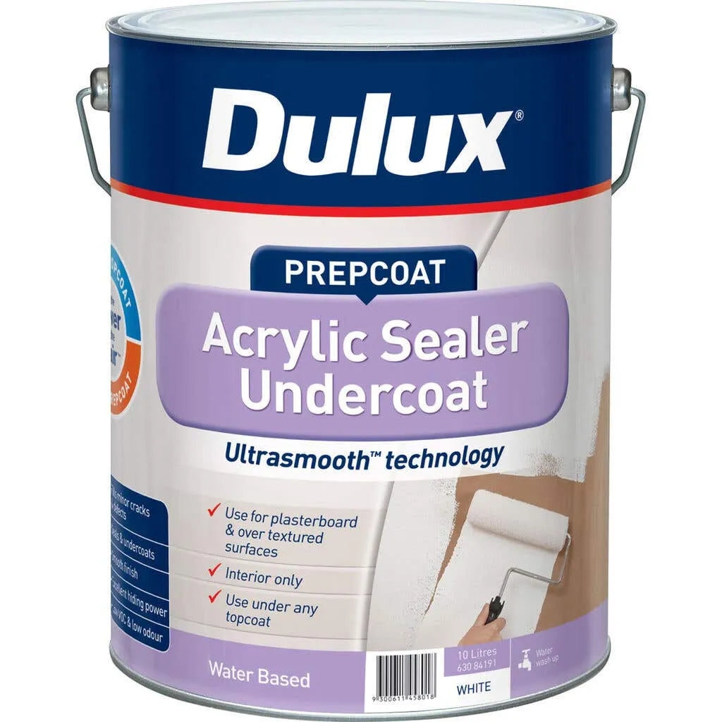 Dulux Acrylic Sealer Undercoat White 10L