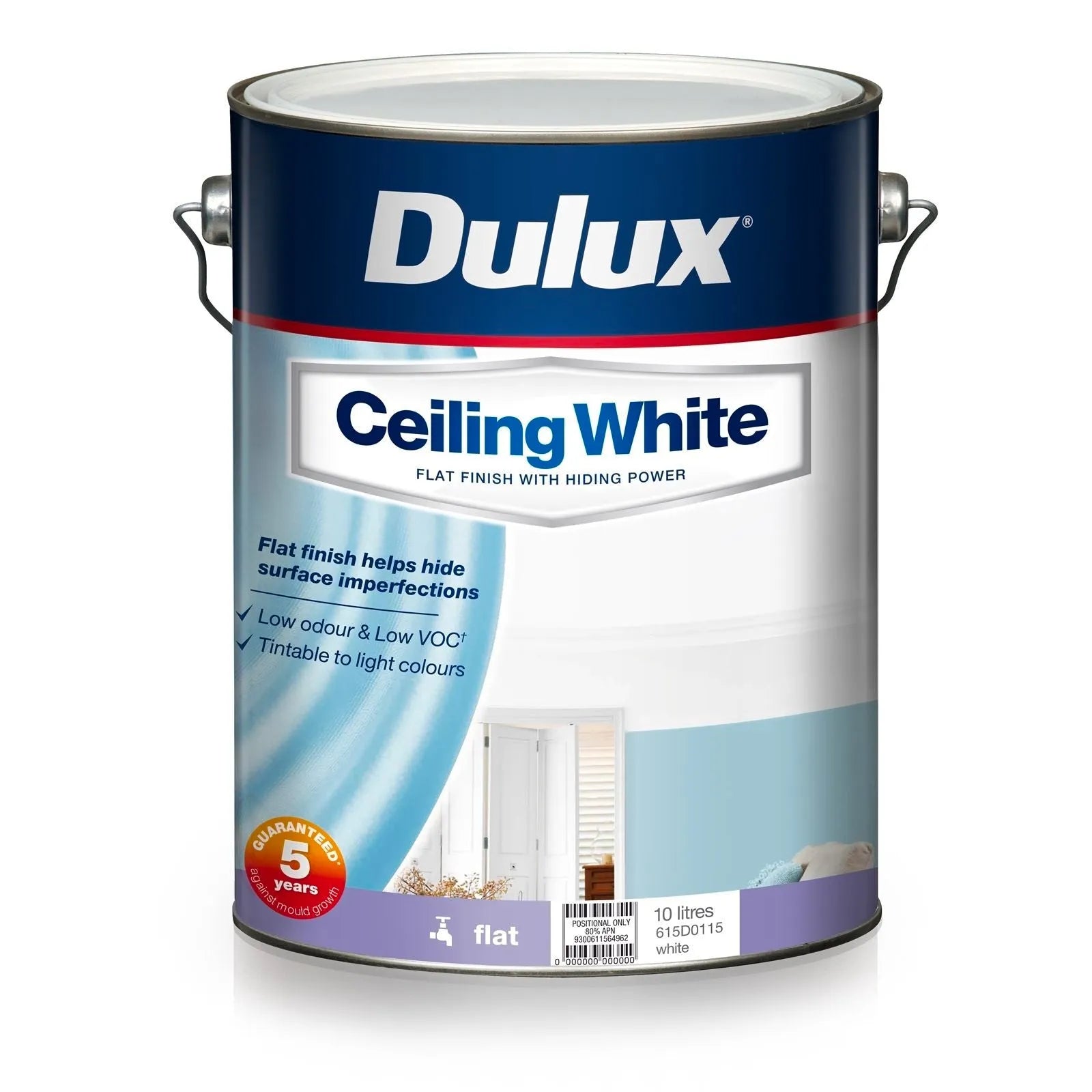 Dulux Ceiling White 10L