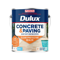 Dulux Concrete & Paving Clear Protective Sealer Satin 4L