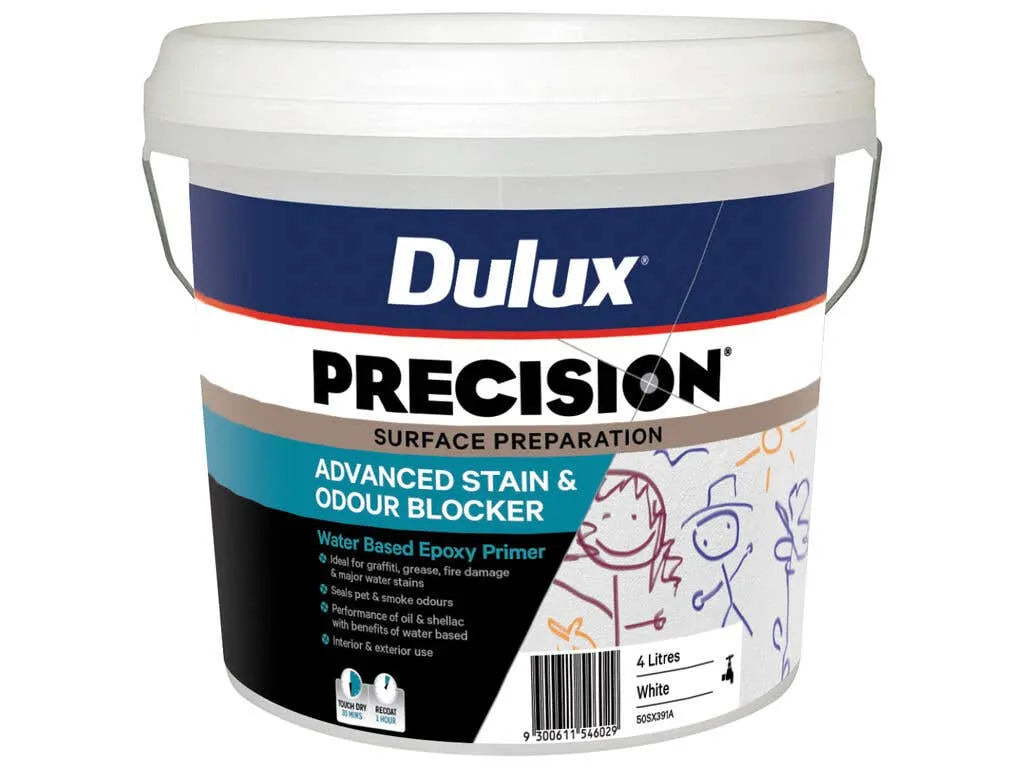 Dulux Precision Advanced Stain & Odour Blocker 4L
