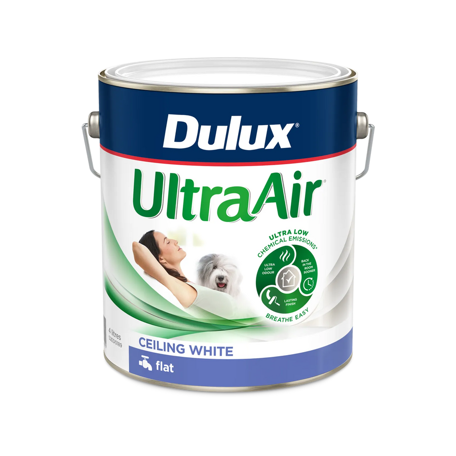 Dulux UltraAir Ceiling White 4L