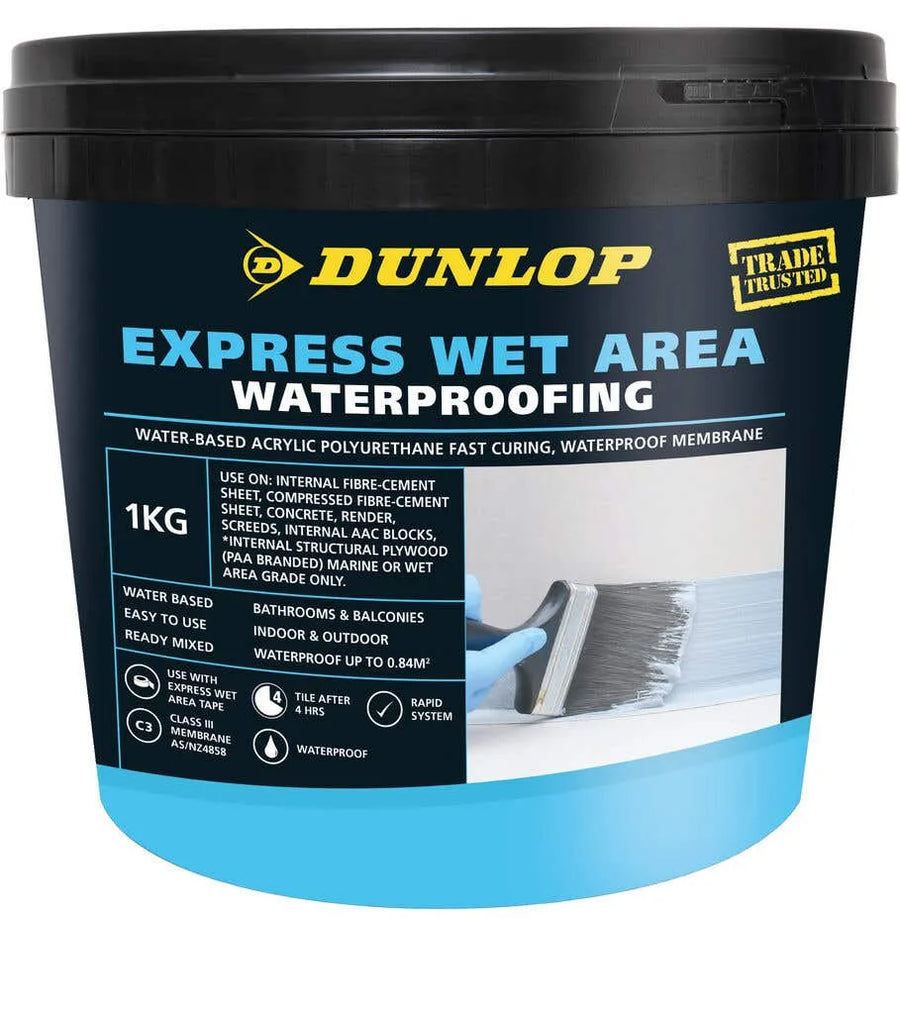 Dunlop Express Wet Area Waterproofing 1kg