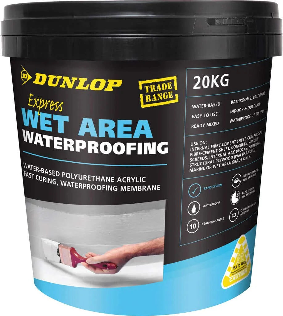 Dunlop Express Wet Area Waterproofing 20kg
