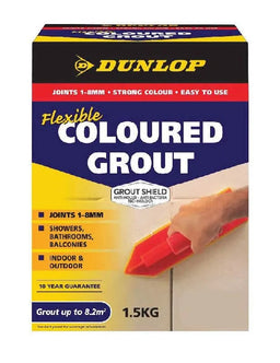 Dunlop Flexible Coloured Grout - Buff 1.5kg