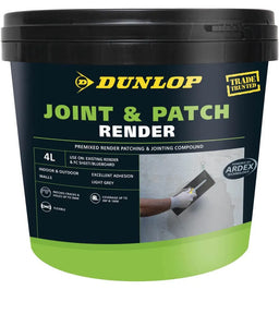 Dunlop Premixed Render Joint & Patch 4L