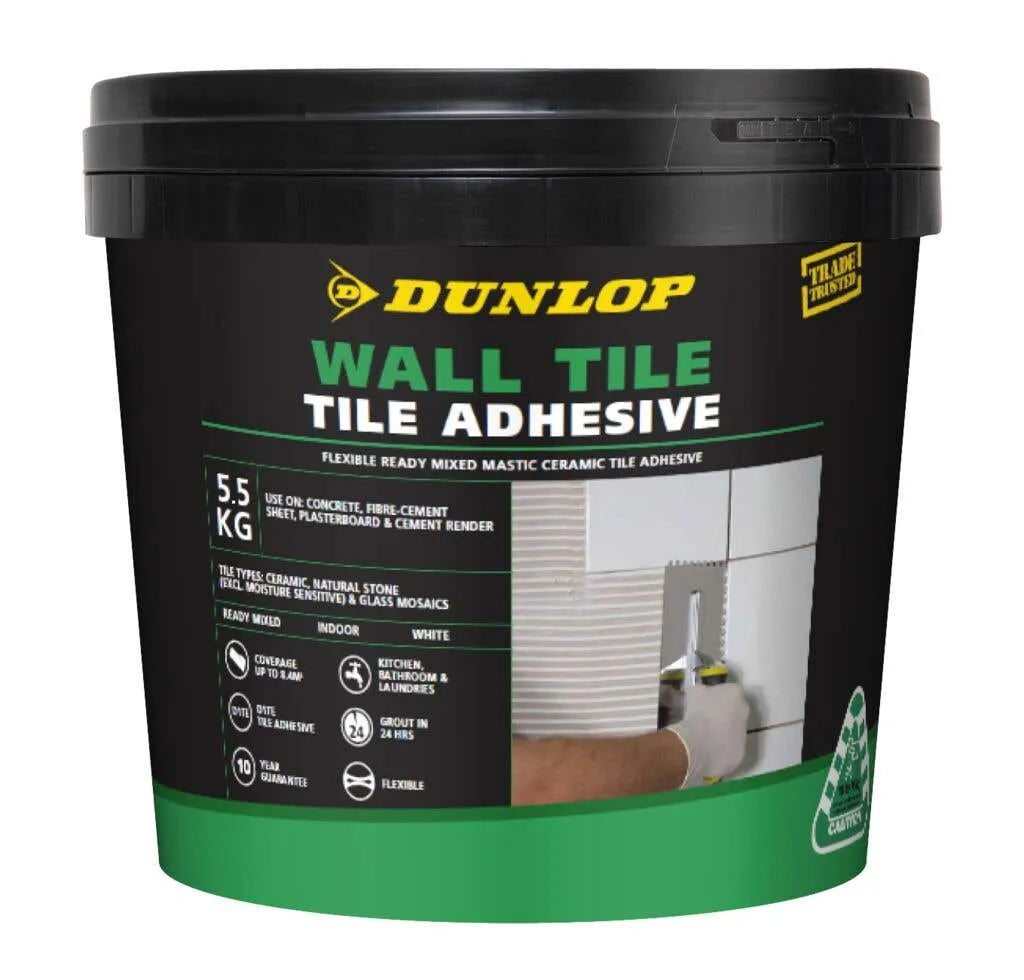 Dunlop Wall Tile Adhesive 5.5kg