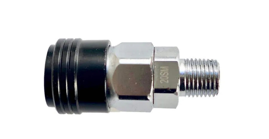 EMax Air Fitting Nitto Style One Touch Coupler Male 1/4"