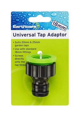 Earthcore Universal Tap Adaptor 18mm