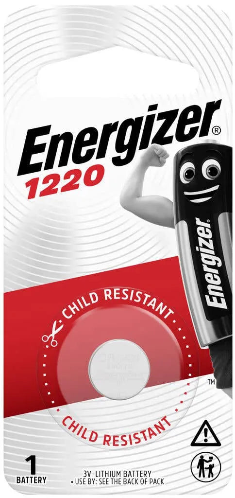 Energizer Battery Coin Lithium ECR1220 BP1