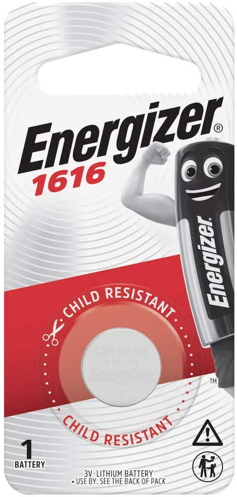 Energizer Battery Coin Lithium ECR1616 BP1