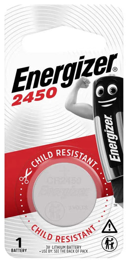 Energizer Battery Coin Lithium ECR2450 BP1