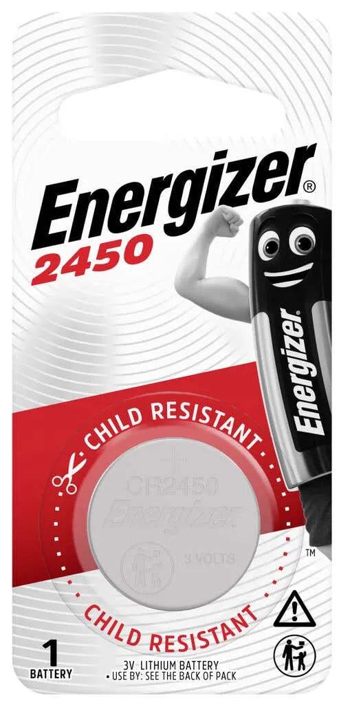 Energizer Battery Coin Lithium ECR2450 BP1