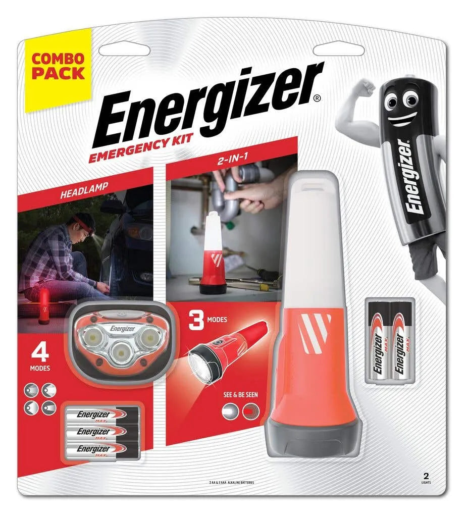 Energizer Headlight & Torch Emergency Kit
