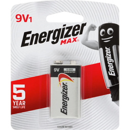 Energizer Max Battery 9V