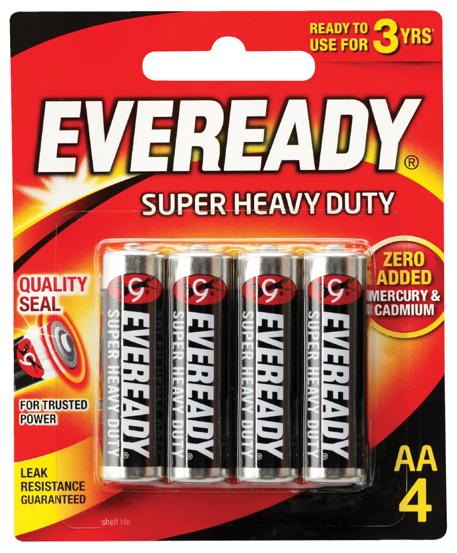 Eveready Super Heavy Duty Battery AA