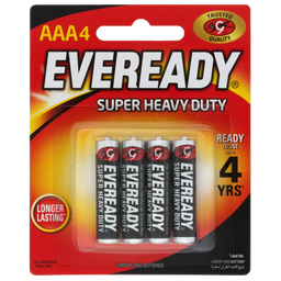 Eveready Super Heavy Duty Battery AAA
