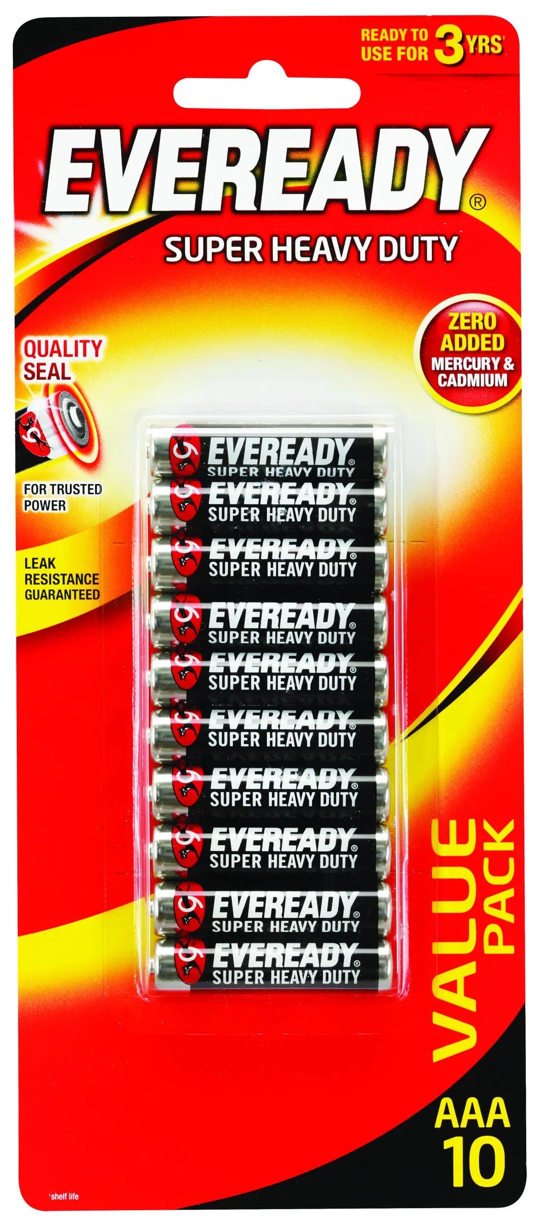 Eveready Super Heavy Duty Battery AAA