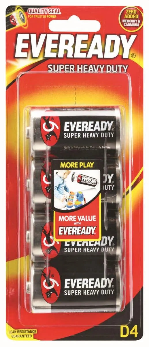Eveready Super Heavy Duty Battery D