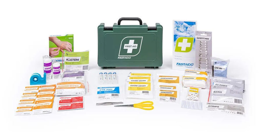 FastAid DIY Workshop First Aid Kit Plastic Case