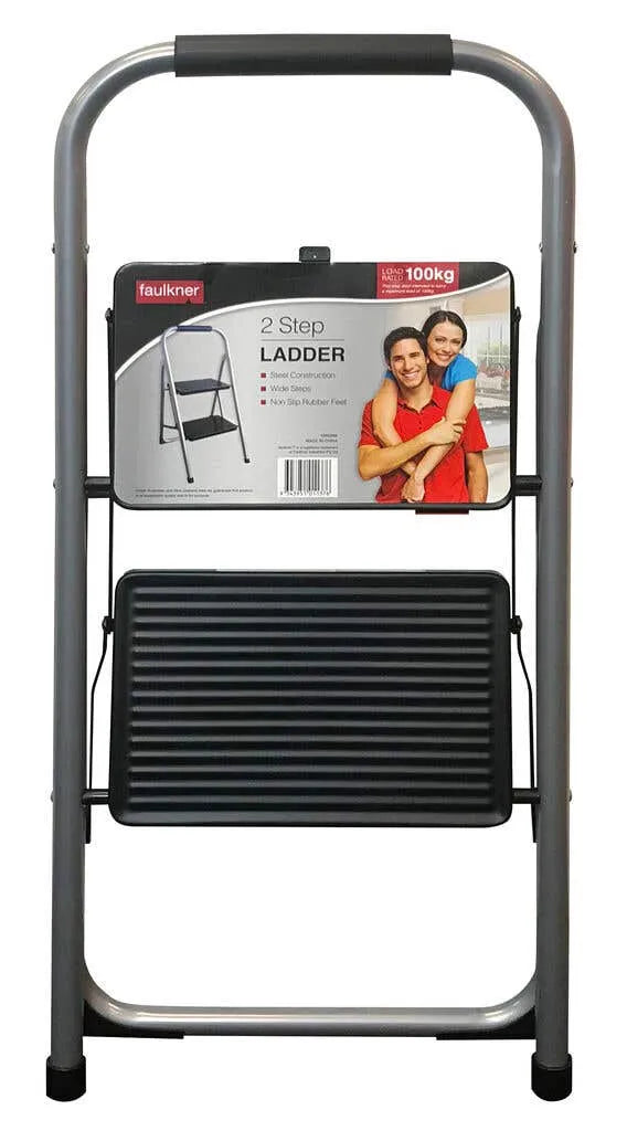 Faulkner 2 Step Ladder for Domestic Use 100kg
