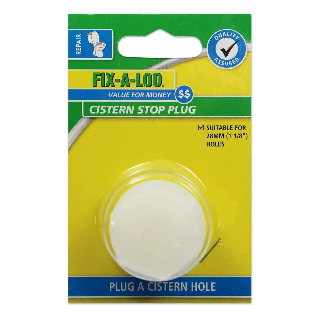 Fix-A-Loo Cistern Stop Plug 28mm