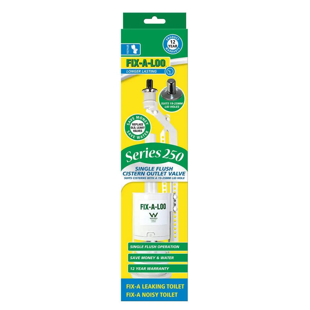 Fix-A-Loo Single Flush Cistern Outlet Valve Series 250