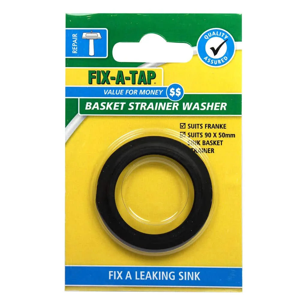Fix-A-Tap Basket Strainer Washer Suits Franke 90mm x 50mm