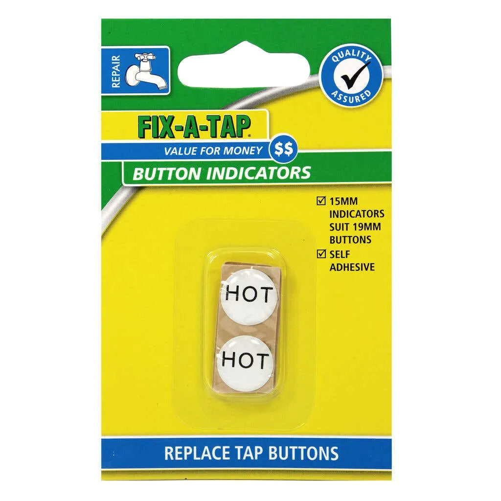 Fix-A-Tap Button Indicators 19mm